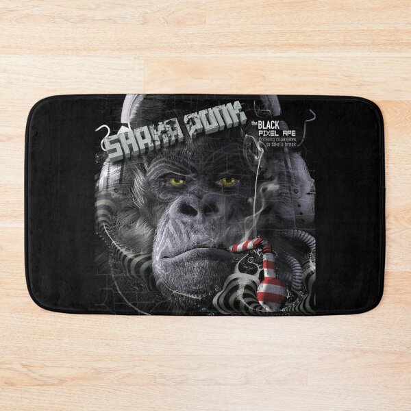 Item preview, Shaka Ponk - The Black Pixel Ape (Drinking Cigarettes to Take a Break) album 2014 designed and sold by Jennifer-lab.