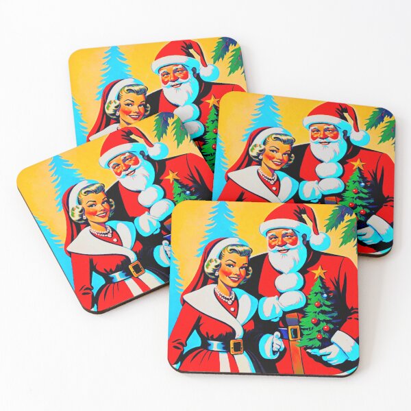 Artikelvorschau, Der Weihnachtsmann und seine Frau genießen Heiligabend entworfen und verkauft von GrizzlyCollective.