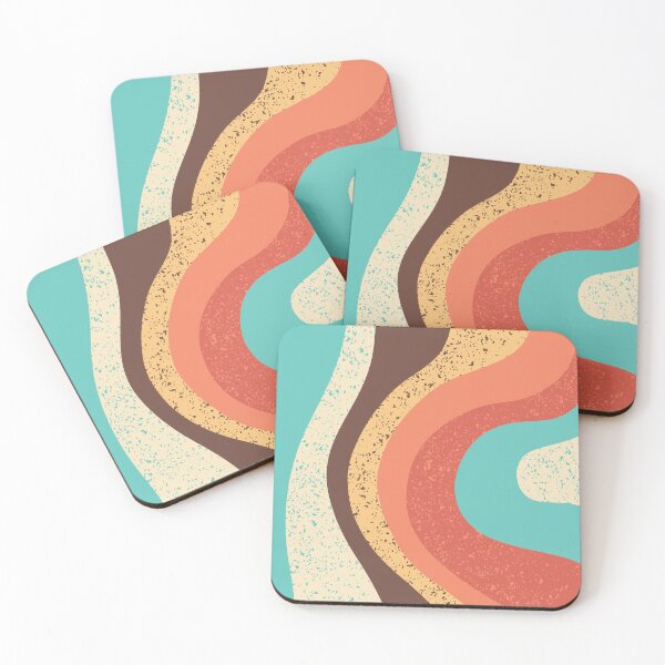 Item preview, Retro Abstract Waves designed and sold by Djarainj.