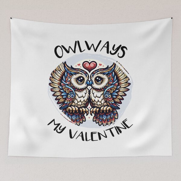 Item preview, Owlways my Valentine Owl designed and sold by Slowerblue.