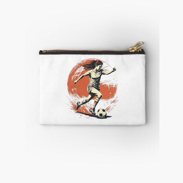 Item preview, Vintage Modern Trendy Girl playing soccer football player  designed and sold by SOUFIANE1991.