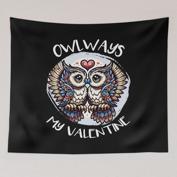 Item preview, Owlways my Valentine Owl designed and sold by Slowerblue.