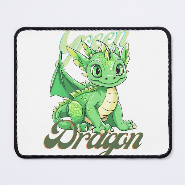 Item preview, Cute green dragon, bright, strong and environmentally friendly. designed and sold by Vibes-vintage.