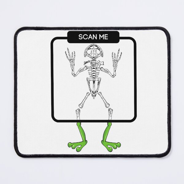 Item preview, Funny Frog ,Funny Frog Body Scan T-shirt" designed and sold by Playful Strokes pom@pom.