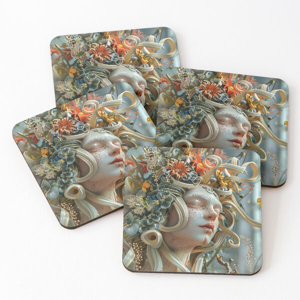Item preview, Empress Tarot Card Illustrated with Flora and Dreamlike Creatures. designed and sold by CheerForGoods.