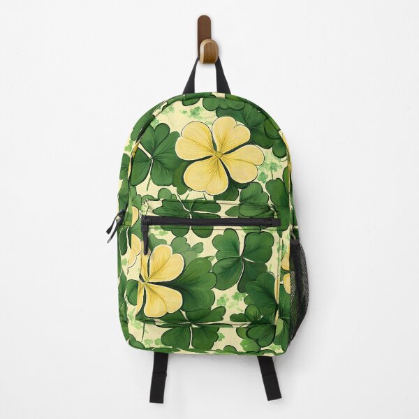 Item preview, Vibrant Clover and Yellow Flower Pattern designed and sold by nshaltiel.