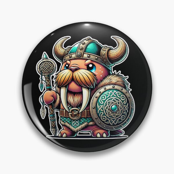 Item preview, Fun and Imposing Kawaii Viking Morse designed and sold by lAnJefurtifeu.