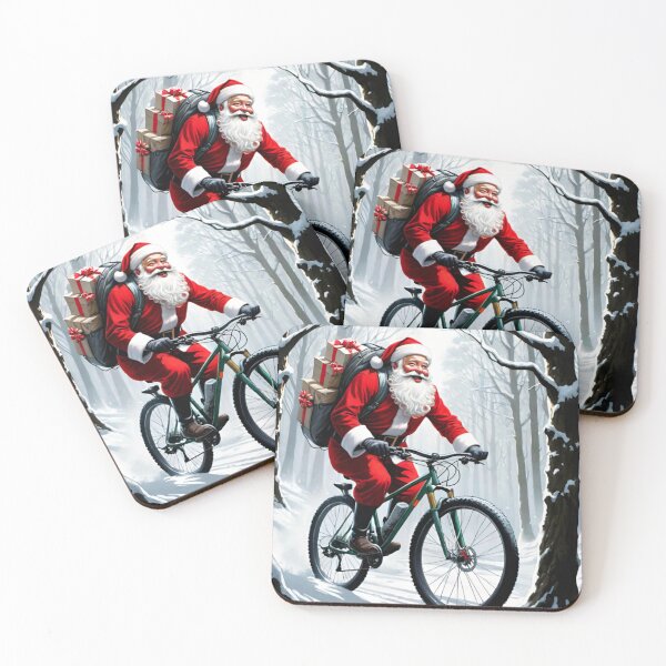 Item preview, Santa Claus Hits the Trails on Christmas designed and sold by GrizzlyCollective.
