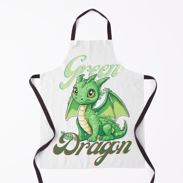 Item preview, Cute green dragon, bright, strong and environmentally friendly. designed and sold by Vibes-vintage.