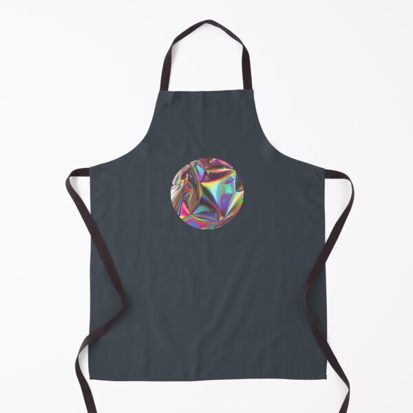 Item preview, Bright iridescent circle | Abstract holographic y2k aesthetic photo designed and sold by lausn.