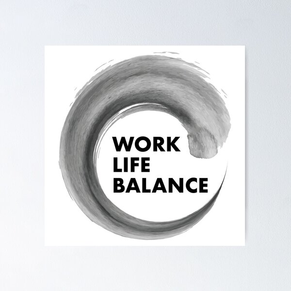 Item preview, work life balance designed and sold by piakestore.