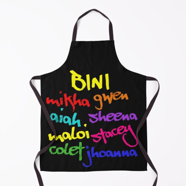 Item preview, bini names and colors designed and sold by AissTee.