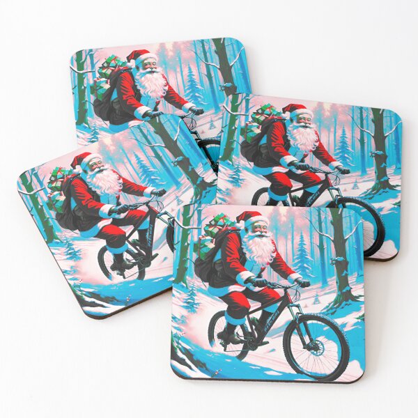 Item preview, Santa’s New Mountain Bike Adventure designed and sold by GrizzlyCollective.