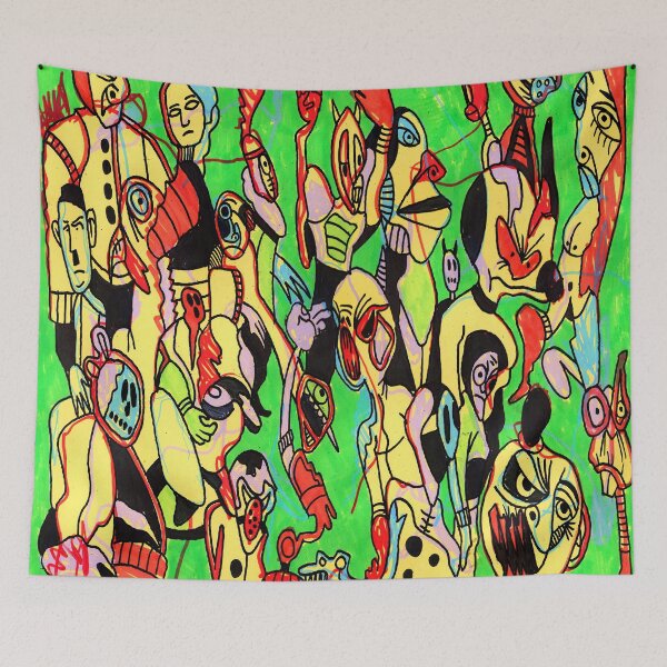 Item preview, THE CROWD GETS BIGGER designed and sold by NICSARTWORLD.