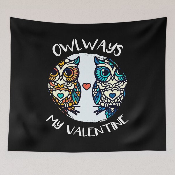 Item preview, Owlways my Valentine Owl designed and sold by Slowerblue.