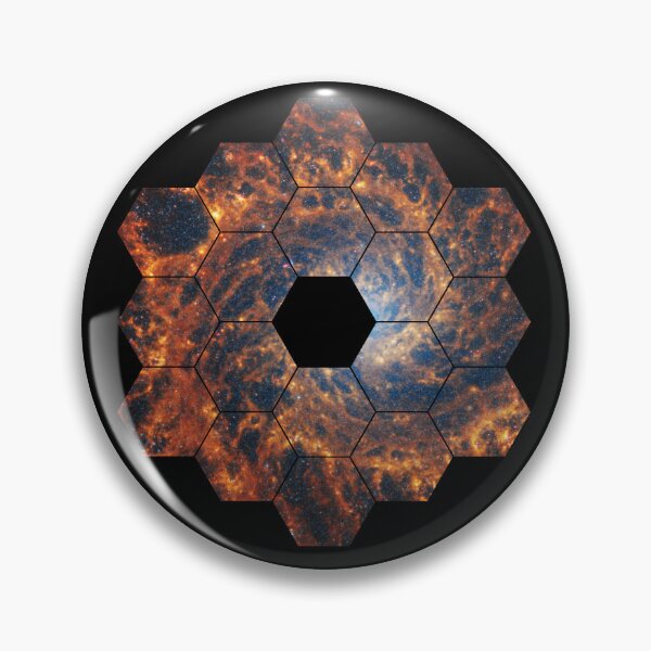 Item preview, James Webb Space Telescope - Spiral Galaxy NGC 628 designed and sold by Probably Fine Designs.