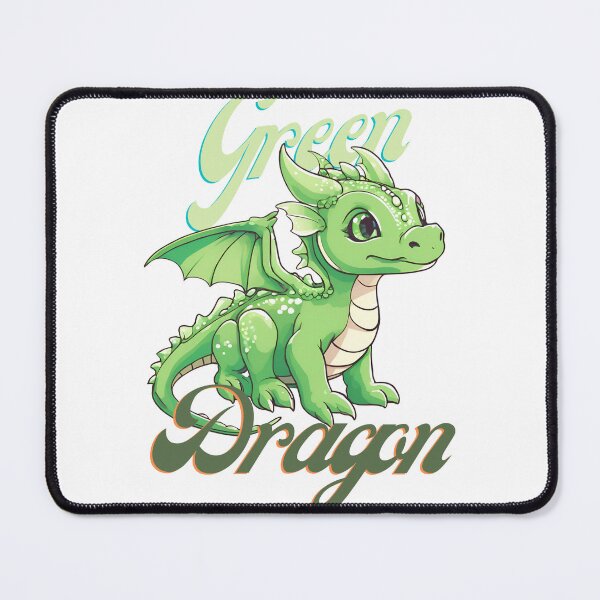Item preview, Cute green dragon, bright, strong and environmentally friendly. designed and sold by Vibes-vintage.