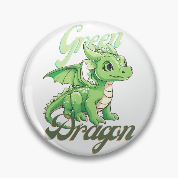 Item preview, Cute green dragon, bright, strong and environmentally friendly. designed and sold by Vibes-vintage.