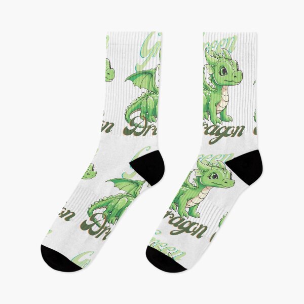 Item preview, Cute green dragon, bright, strong and environmentally friendly. designed and sold by Vibes-vintage.