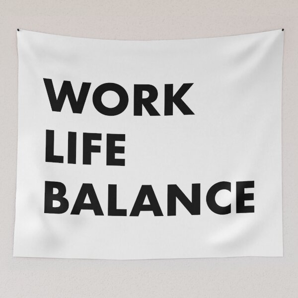 Item preview, work life balance designed and sold by piakestore.