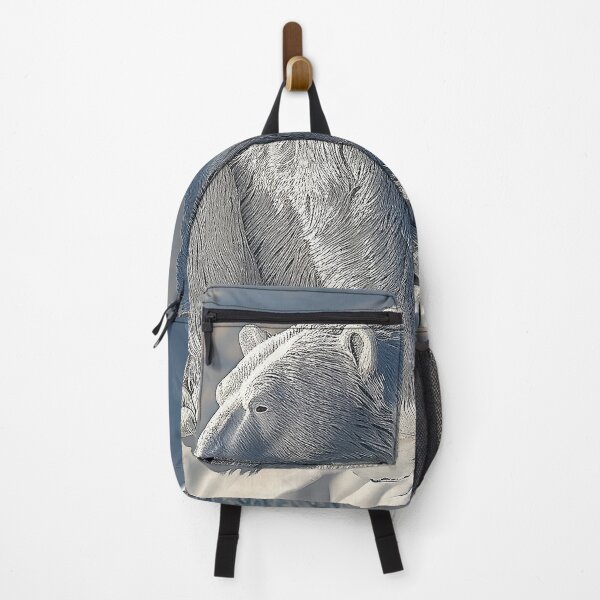 Item preview, Solitary Polar Bear Adrift on Shrinking Ice Floe. designed and sold by CheerForGoods.