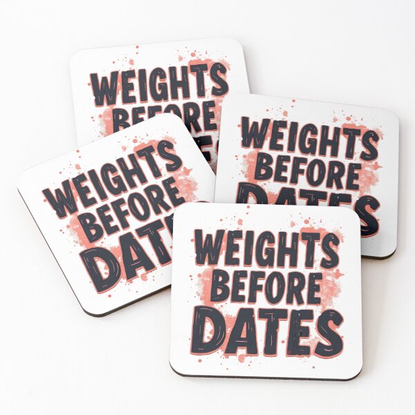 Item preview, weights before dates  designed and sold by Ismartista.