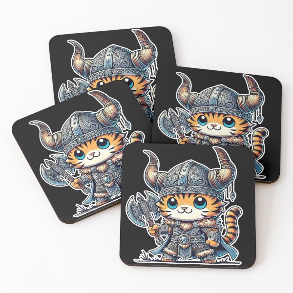 Item preview, Kawaii Fun and Imposing Viking Tiger Copy designed and sold by lAnJefurtifeu.
