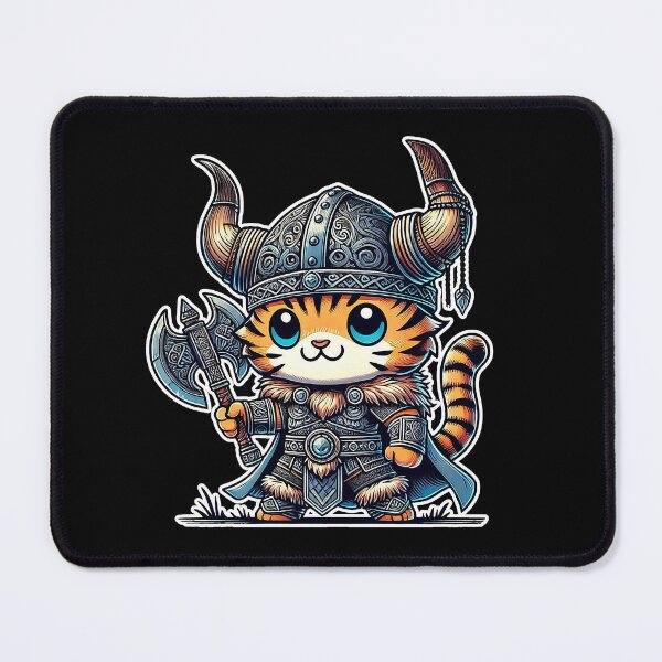Item preview, Kawaii Fun and Imposing Viking Tiger Copy designed and sold by lAnJefurtifeu.