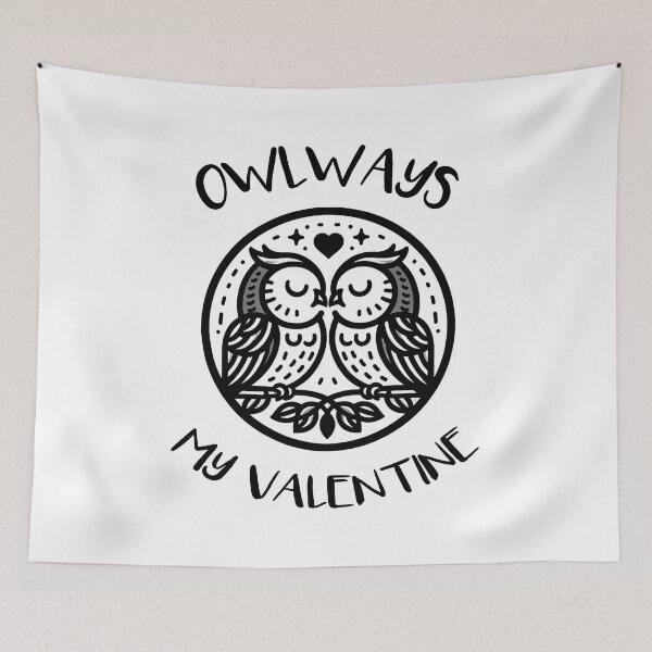 Item preview, Owlways my Valentine Owl designed and sold by Slowerblue.