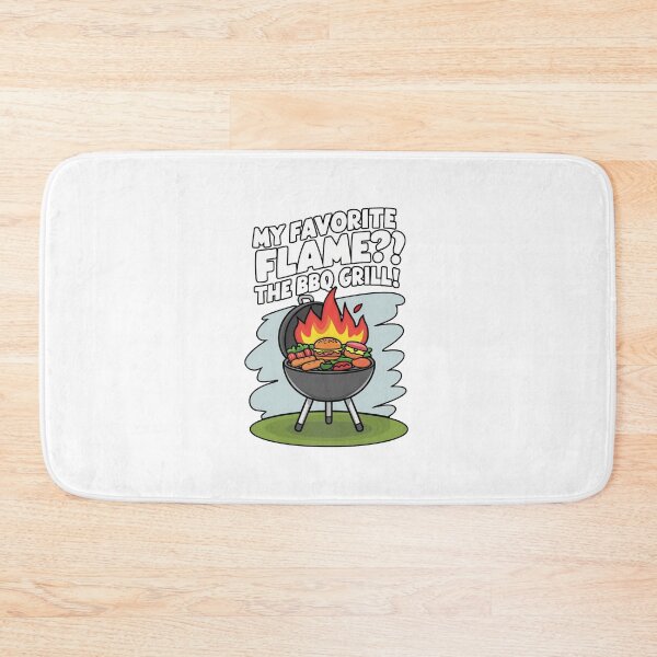 Item preview, My Favorite Flame? The BBQ Grill Funny Gift For Firefighters designed and sold by CosmicFreedom9.