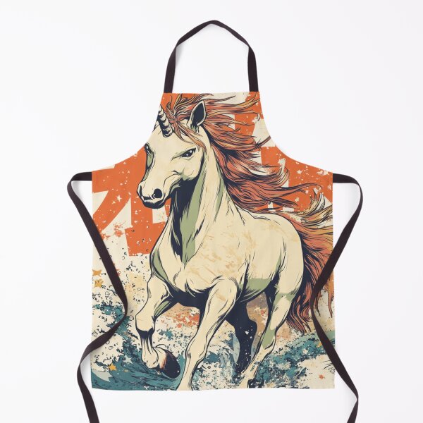 Item preview, Unicorn Glowing Like The Sun 太陽の一角獣 designed and sold by PrintsByFrank.