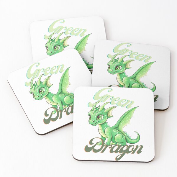 Item preview, Cute green dragon, bright, strong and environmentally friendly. designed and sold by Vibes-vintage.