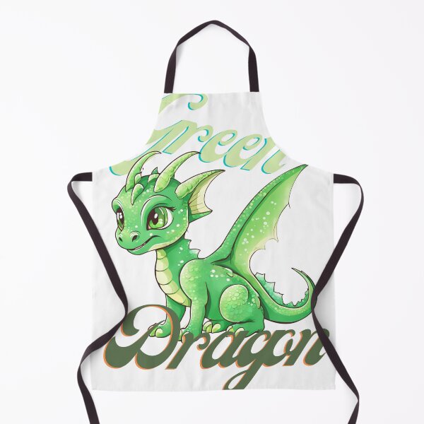 Item preview, Cute green dragon, bright, strong and environmentally friendly. designed and sold by Vibes-vintage.