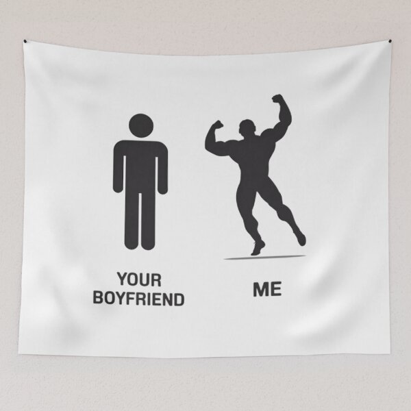 Item preview, Your boyfriend, ME designed and sold by BugiDesignArt.