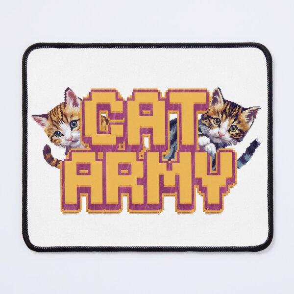 Item preview, Cat Army: Stealthy Felines designed and sold by 8bitdecalworld.