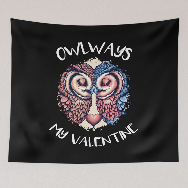 Item preview, Owlways my Valentine Owl designed and sold by Slowerblue.
