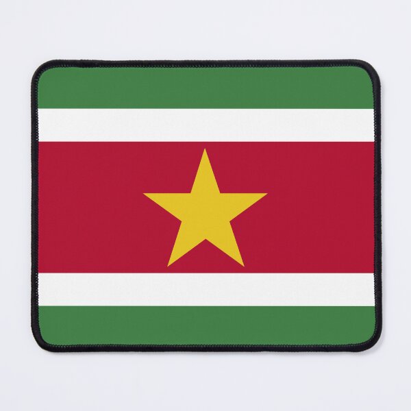 Item preview, Flag of Suriname designed and sold by TinaJostDesigns.