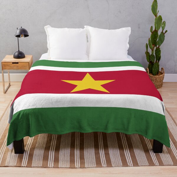 Item preview, Flag of Suriname designed and sold by TinaJostDesigns.