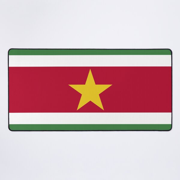 Item preview, Flag of Suriname designed and sold by TinaJostDesigns.