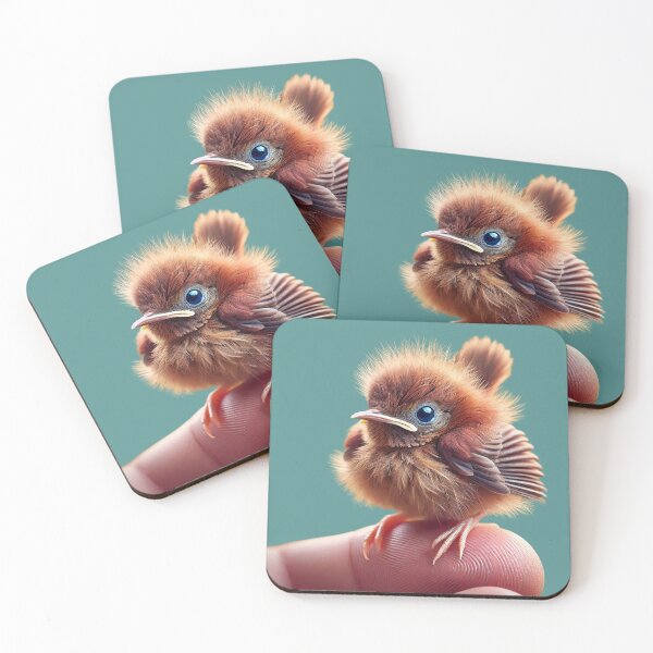 Item preview, Tiny Bird Perched on a Finger designed and sold by Catsmoment.