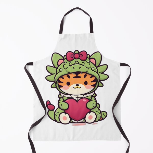 Item preview, Tiger wearing a Dragon suit designed and sold by Guinea's Galore.