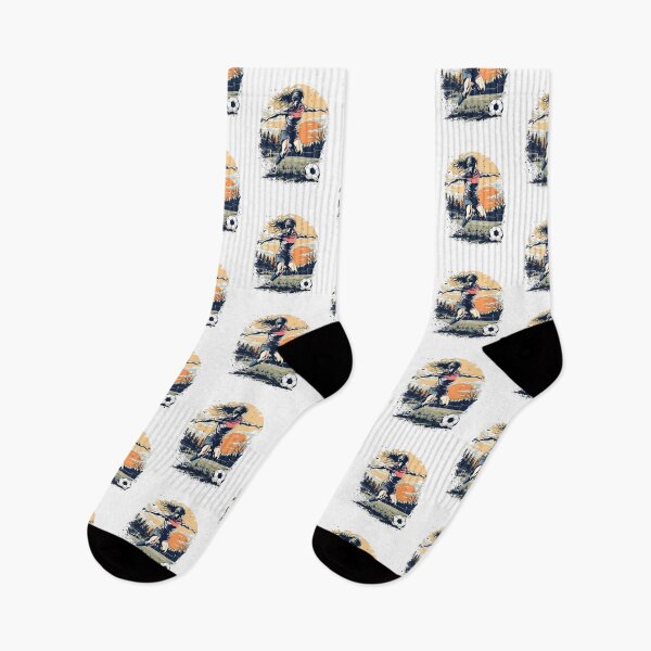 Item preview, Vintage Modern Trendy Girl playing soccer football player  designed and sold by SOUFIANE1991.