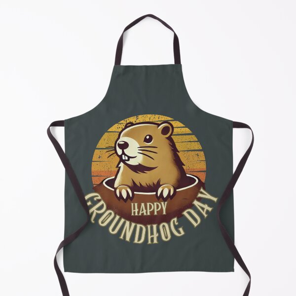 Item preview, Happy Groundhog Day designed and sold by Crafty Capers Drift.