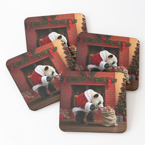 Item preview, Panda Claus Christmas Panda designed and sold by My-Honey-Money.