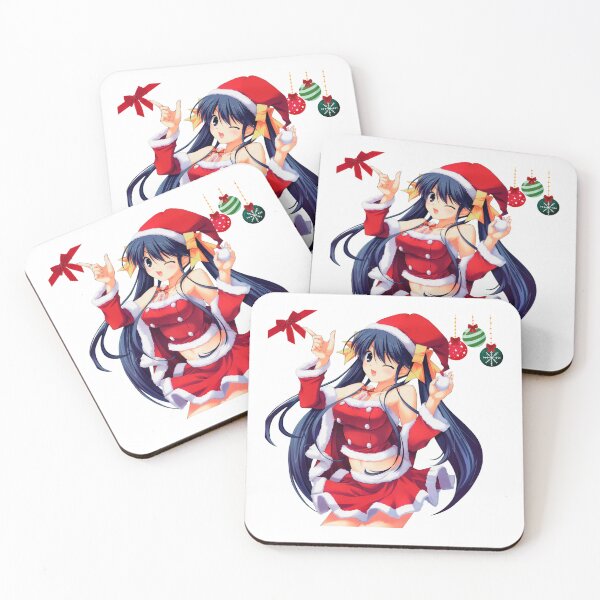 Item preview, Cute Anime Girl Celebrating Christmas designed and sold by Anime-Planet1.