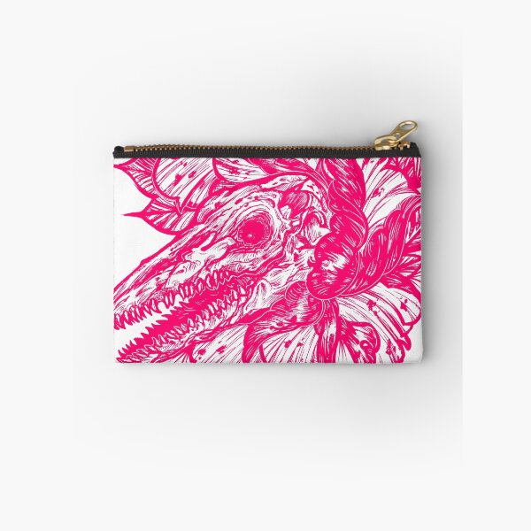 Item preview, pink mosasaur skull designed and sold by UrielCalavera.