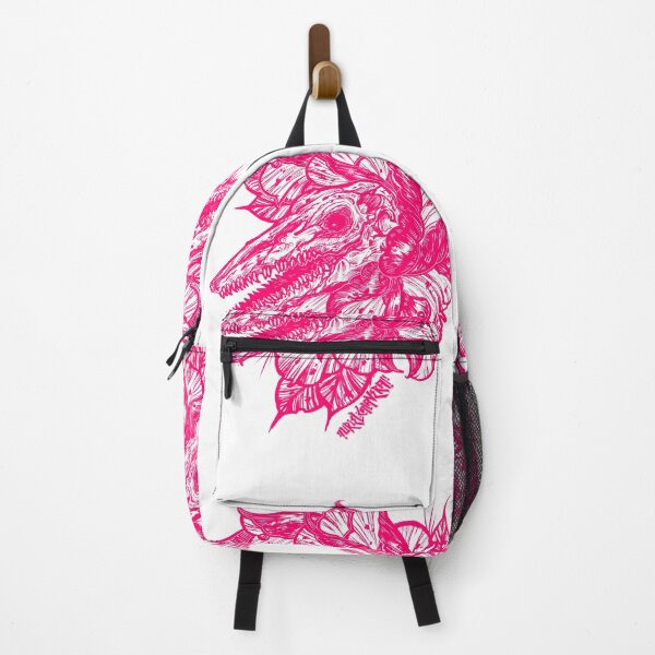Item preview, pink mosasaur skull designed and sold by UrielCalavera.