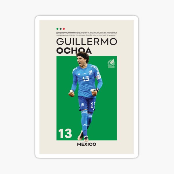 Aperçu de l'œuvre Guillermo Ochoa créée et vendue par MertArtDesigns.