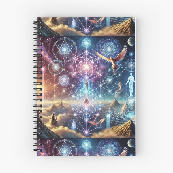 Item preview, Reality Meets Crystal Grid Astral Plane: Visionary Quantum Art designed and sold by Meta2Physical.