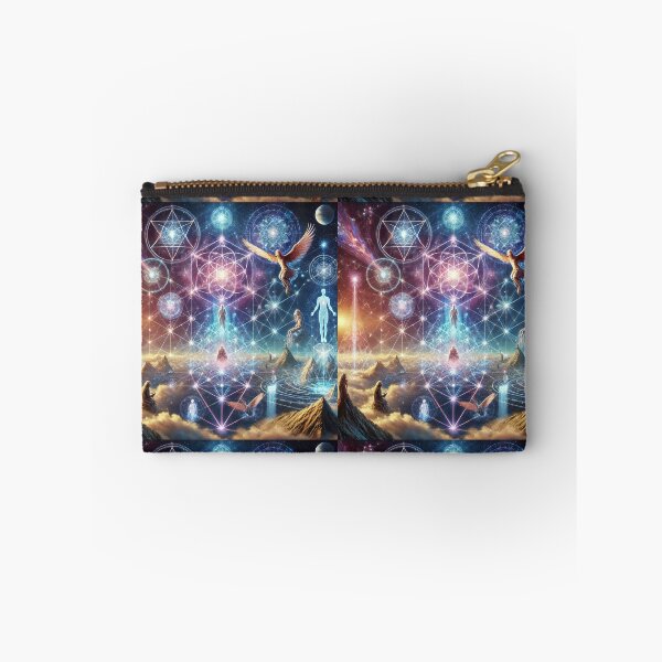 Item preview, Reality Meets Crystal Grid Astral Plane: Visionary Quantum Art designed and sold by Meta2Physical.